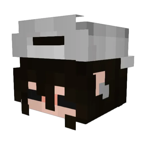 ThatMushroomAlex Minecraft avatar head, 3D render