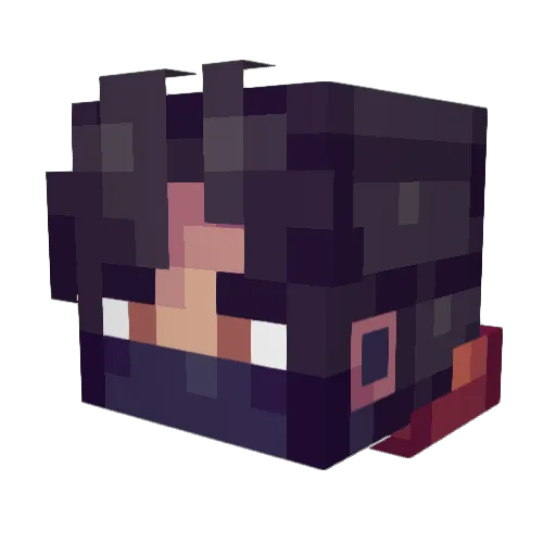 ThatNotDEY_ Minecraft avatar head, 3D render