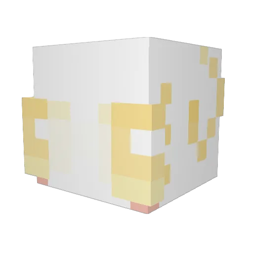 ThatOneAzalea Minecraft avatar head, 3D render