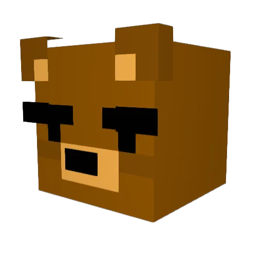 ThatOneDoug Minecraft avatar head, 3D render