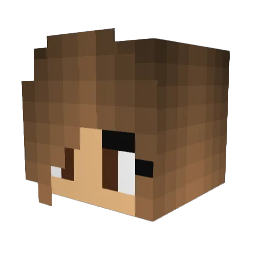 ThatOneDude1784 Minecraft avatar head, 3D render