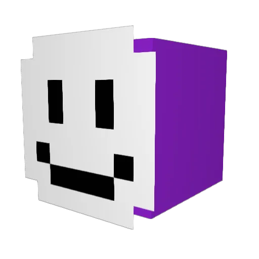 ThatOneGentlecan Minecraft avatar head, 3D render
