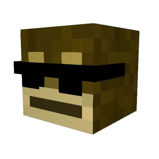 ThatOneGuy05215 Minecraft avatar head, 3D render