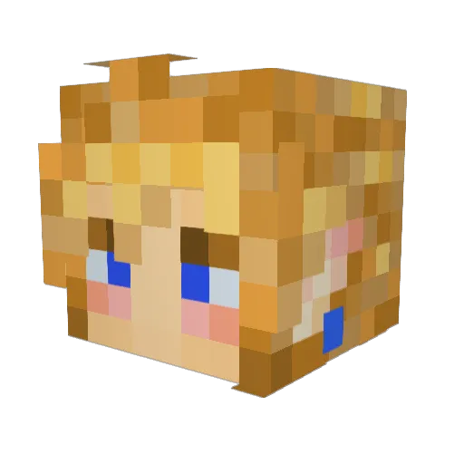 ThatOneGuy089 Minecraft avatar head, 3D render