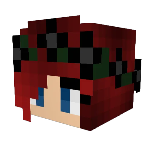 ThatOneGuy160 Minecraft avatar head, 3D render