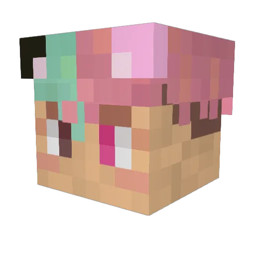 ThatOneGuy513 Minecraft avatar head, 3D render