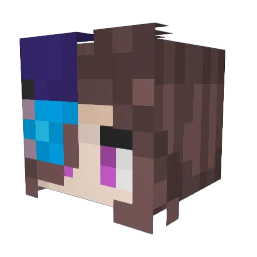 ThatOneGuy5276 Minecraft avatar head, 3D render