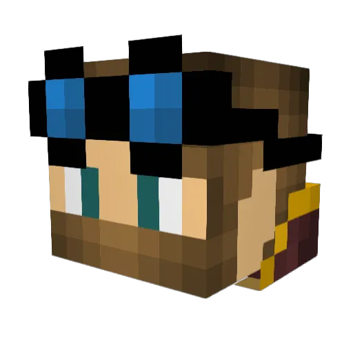 ThatOneJay Minecraft avatar head, 3D render