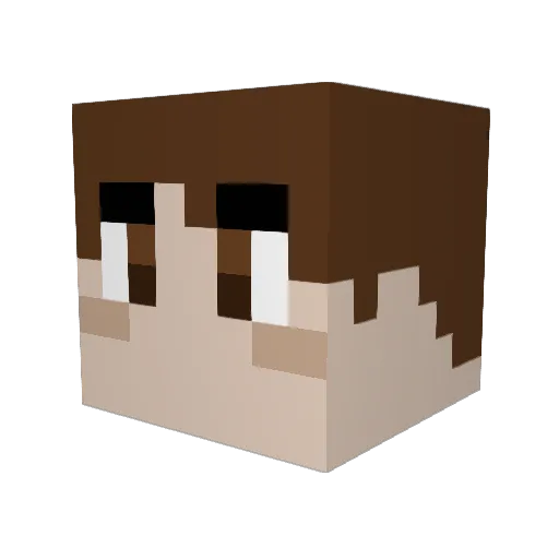 ThatOneKidThat Minecraft avatar head, 3D render