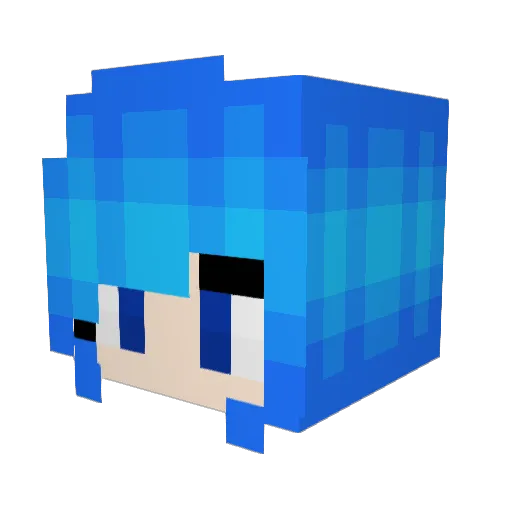 ThatOneMako Minecraft avatar head, 3D render