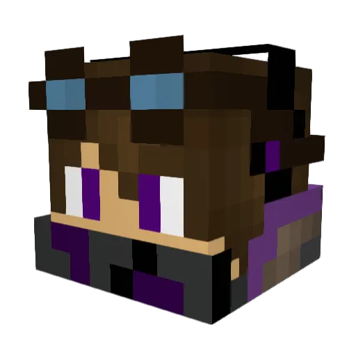 ThatOnePerson712 Minecraft avatar head, 3D render