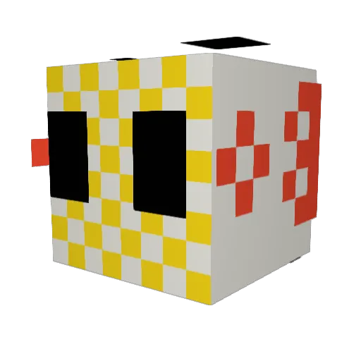 ThatOneTallGuy01 Minecraft avatar head, 3D render