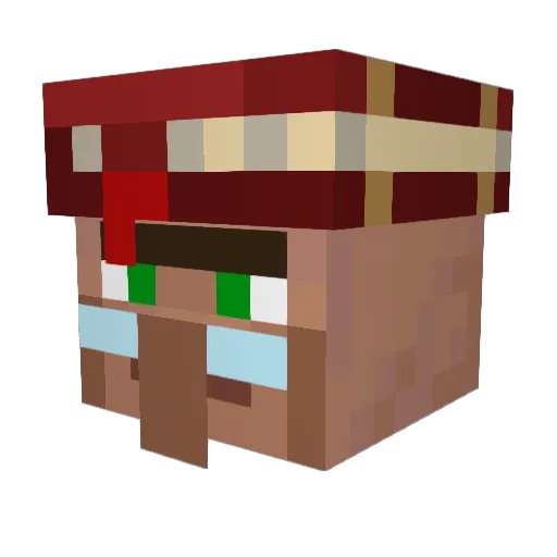 ThatRandomGuy107 Minecraft avatar head, 3D render