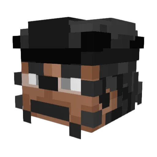 ThatRangerJay Minecraft avatar head, 3D render