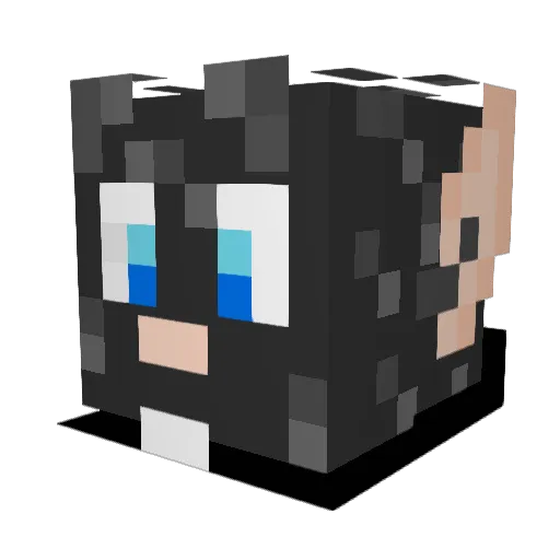 ThatRattyOne Minecraft avatar head, 3D render