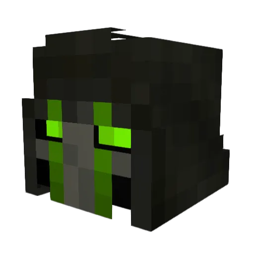 ThatRedstoneDude Minecraft avatar head, 3D render