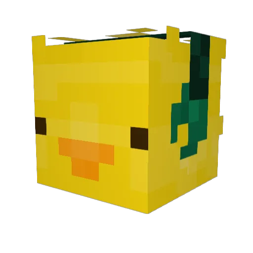 ThatSUN_ Minecraft avatar head, 3D render
