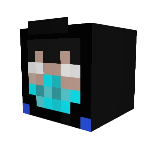 ThatSUPERIOR1 Minecraft avatar head, 3D render