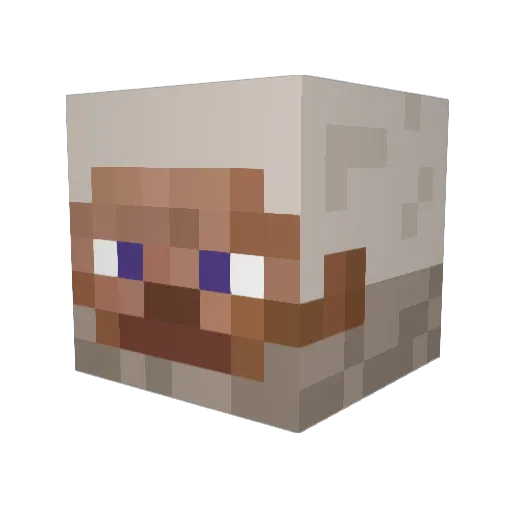 ThatSomnia Minecraft avatar head, 3D render