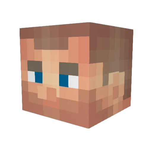 ThatSovjetDude Minecraft avatar head, 3D render
