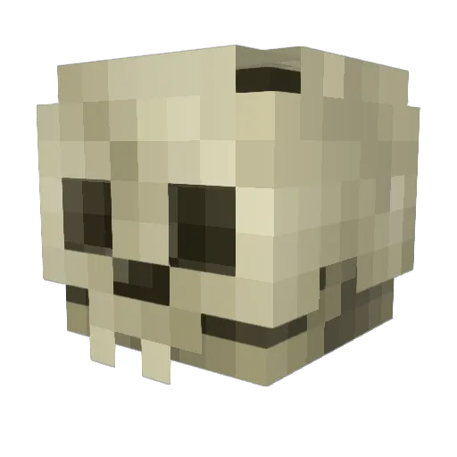 ThatSpadeGuy Minecraft avatar head, 3D render