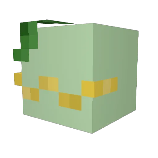 ThatSublimeLime Minecraft avatar head, 3D render