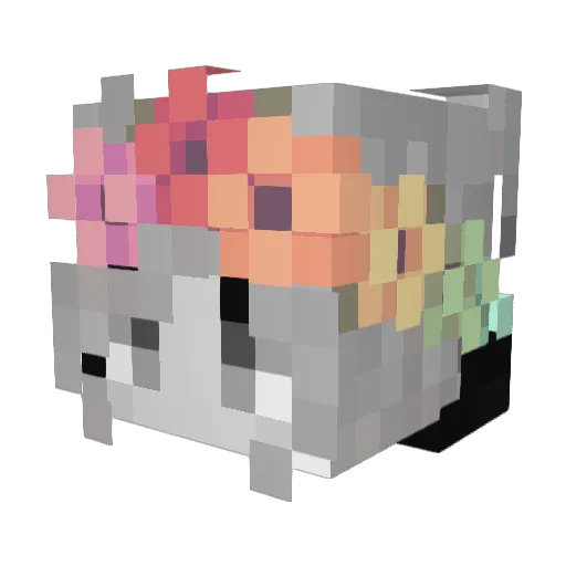 ThatTamedSlime Minecraft avatar head, 3D render