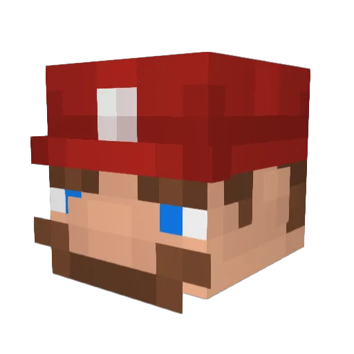 ThatTriet Minecraft avatar head, 3D render