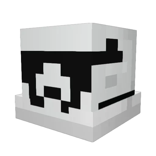 ThatTrooper Minecraft avatar head, 3D render