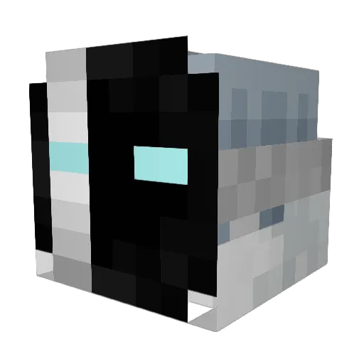 ThatVengefulOne Minecraft avatar head, 3D render