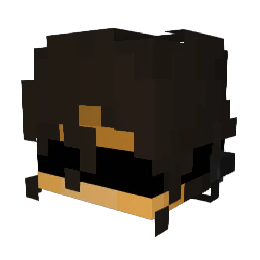 ThatVex_ Minecraft avatar head, 3D render