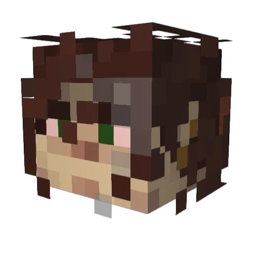 That_Chill Minecraft avatar head, 3D render