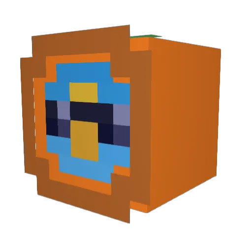 That_Fisherman Minecraft avatar head, 3D render