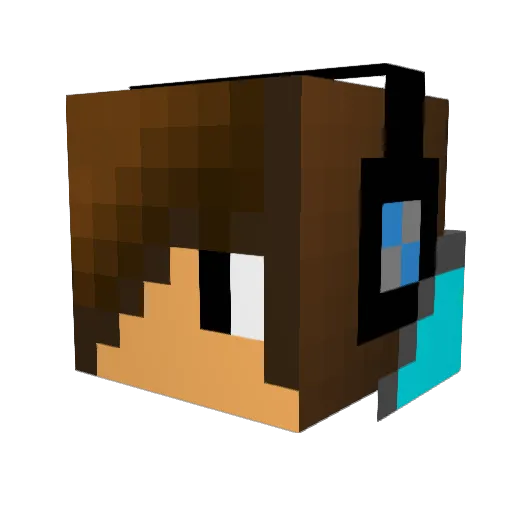 That_Guy25 Minecraft avatar head, 3D render