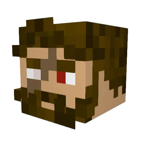 That_Guy_Luxe Minecraft avatar head, 3D render