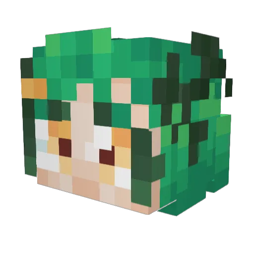 That_Person77 Minecraft avatar head, 3D render