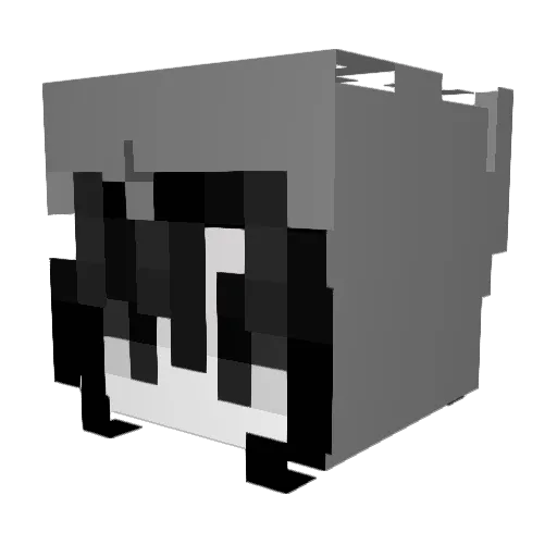 That_SillyG00se Minecraft avatar head, 3D render
