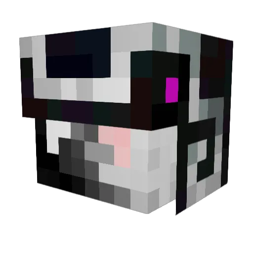 That_trimmed_One Minecraft avatar head, 3D render