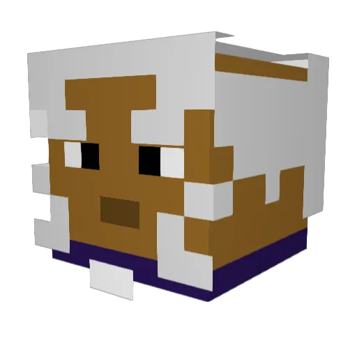 Thatboii027 Minecraft avatar head, 3D render