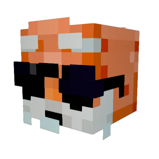 ThatchyArtist Minecraft avatar head, 3D render