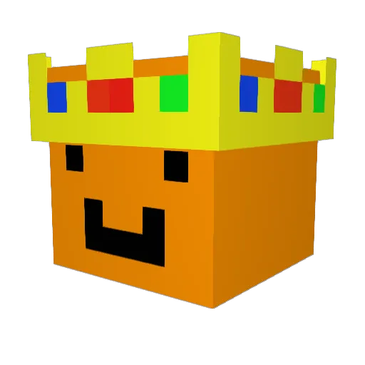 Thatdude8 Minecraft avatar head, 3D render