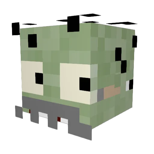 Thatguy123312312 Minecraft avatar head, 3D render