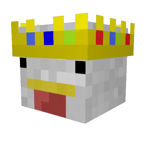 ThatguyShaan Minecraft avatar head, 3D render