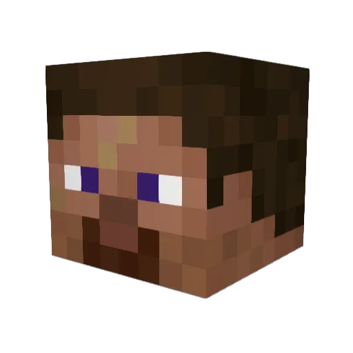 Thatguyishere1 Minecraft avatar head, 3D render