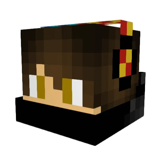 Thatguyjimbo Minecraft avatar head, 3D render