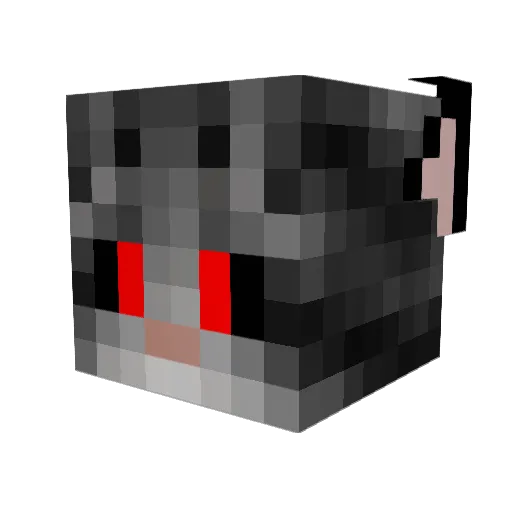 Thatonegoblin Minecraft avatar head, 3D render