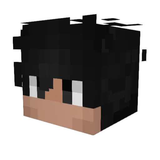 ThatsIffy Minecraft avatar head, 3D render
