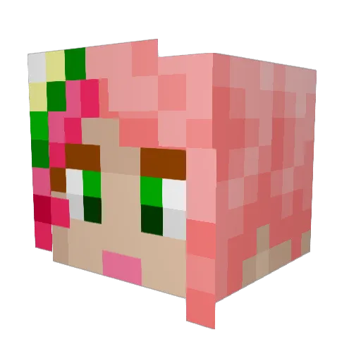 ThatsSoRufus Minecraft avatar head, 3D render