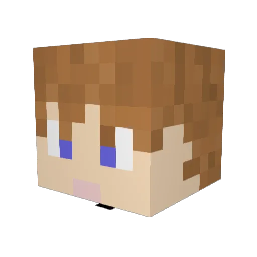 ThatsSoTrieu Minecraft avatar head, 3D render
