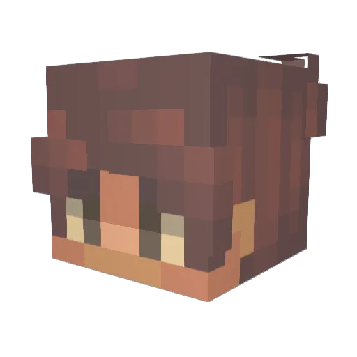 Thats_Atlas Minecraft avatar head, 3D render